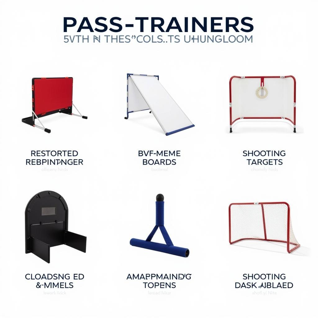 Variety of hockey pass trainers available on the market