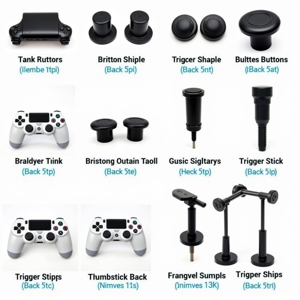 Various Mods for PS4 Controllers 