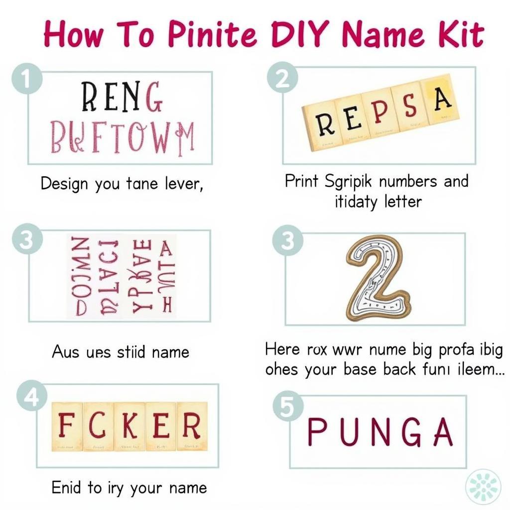 Step-by-Step DIY Name Kit Creation Tutorial