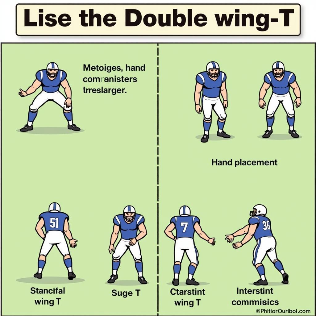 Double Wing T Offensive Line Drills