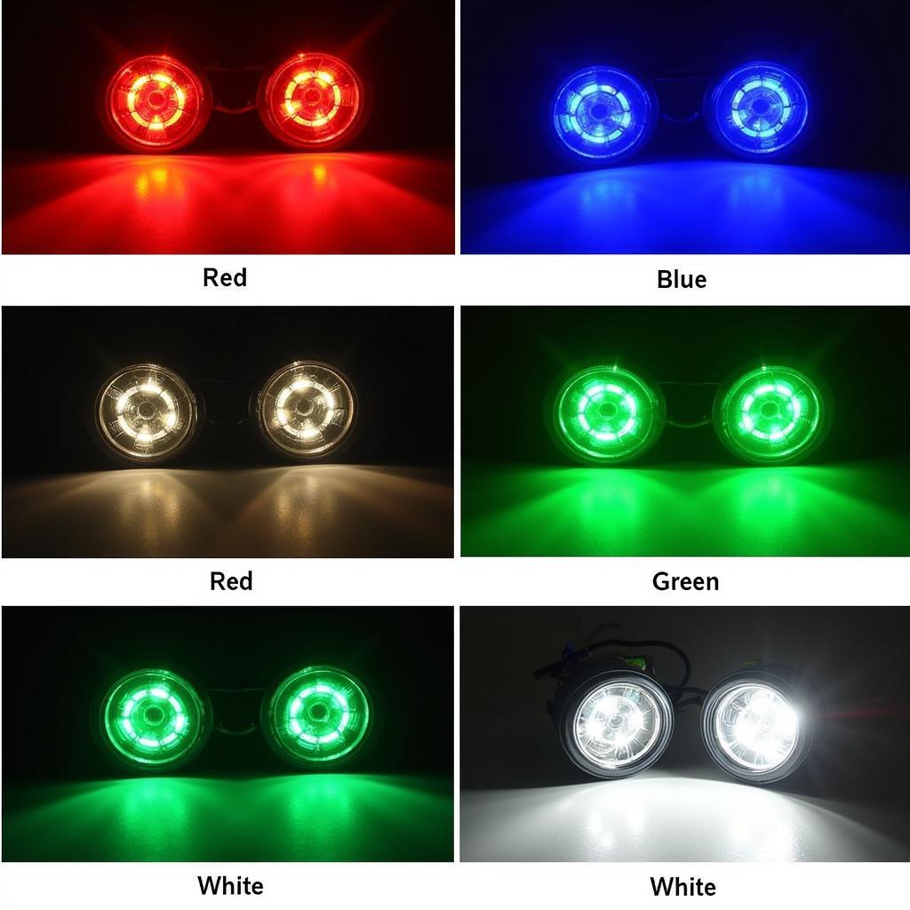 Different Colors of Eagle Eye LED Lights