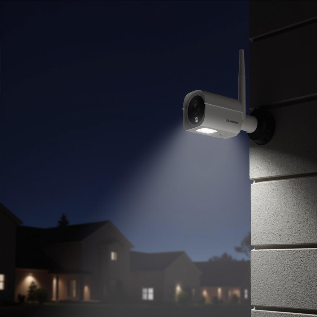 Eagle Eye LED Lights Integrated with Security Camera