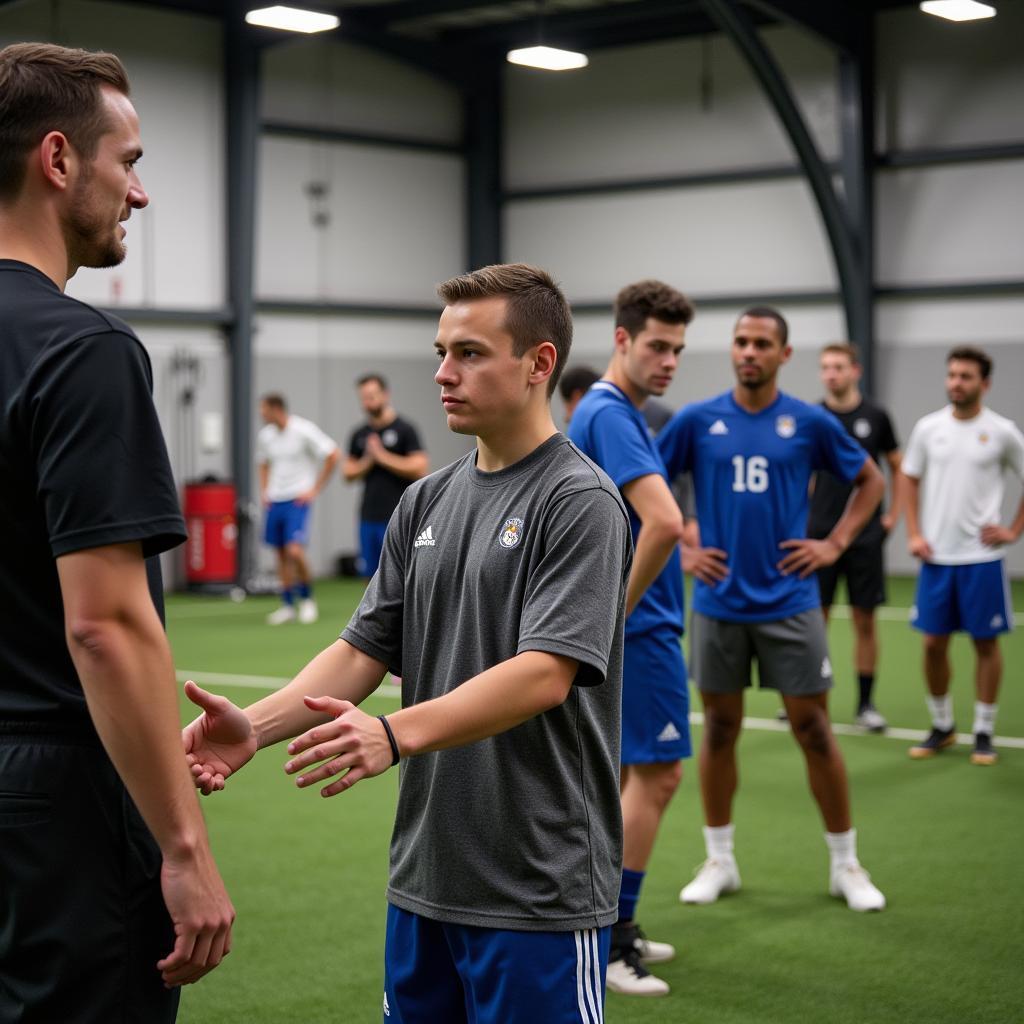 Young Athletes Training at Edwards Sports Facility