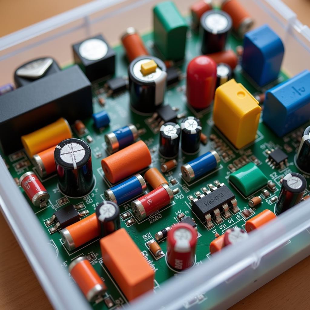 Electrical Components Inside a Box