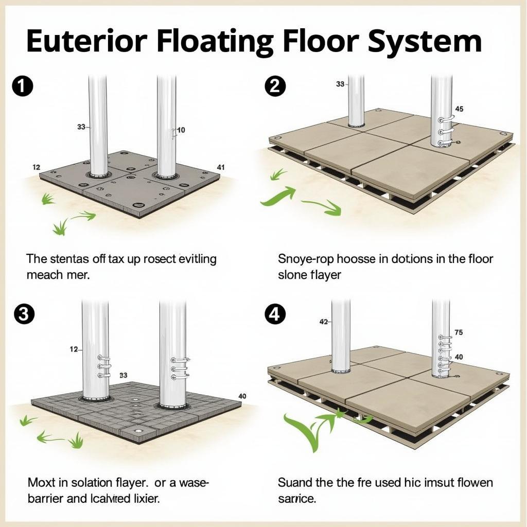 Exterior Floating Floor Installation Process