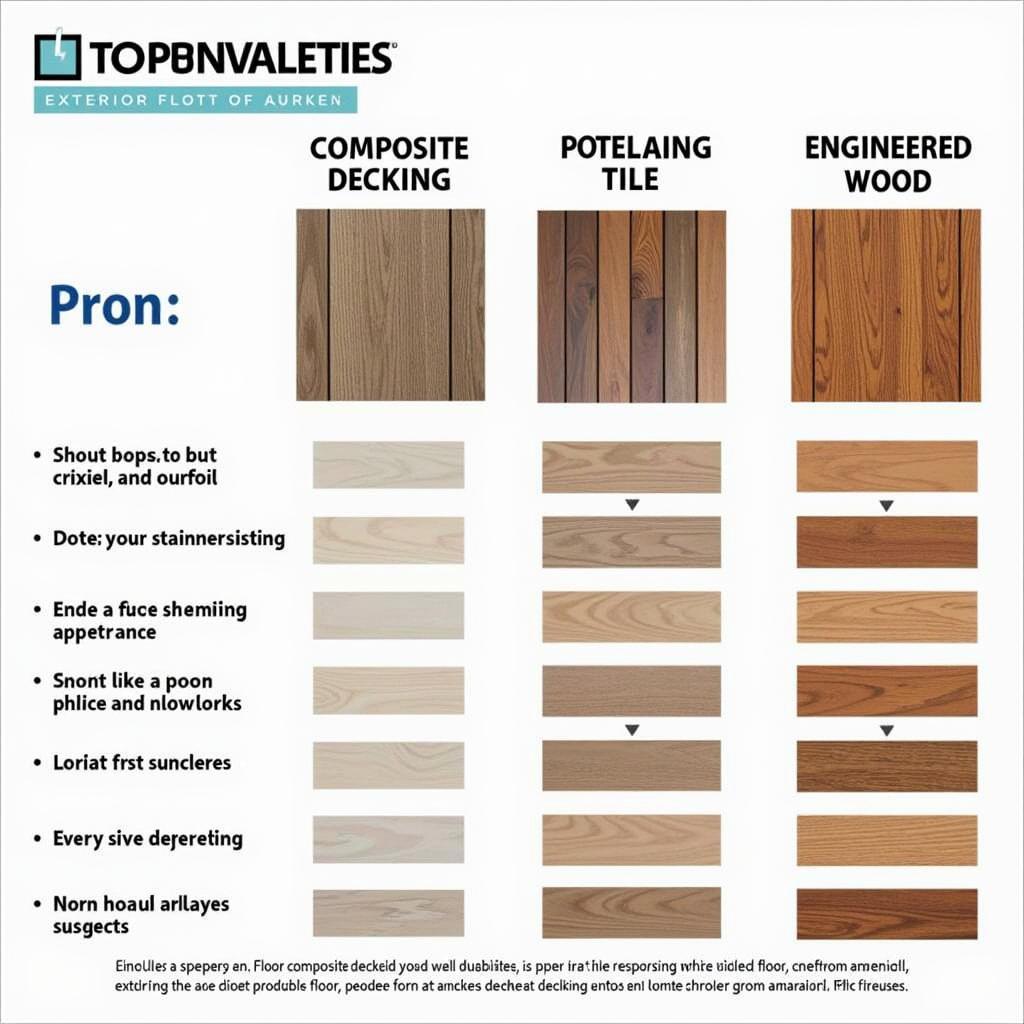 Comparing Different Exterior Floating Floor Materials