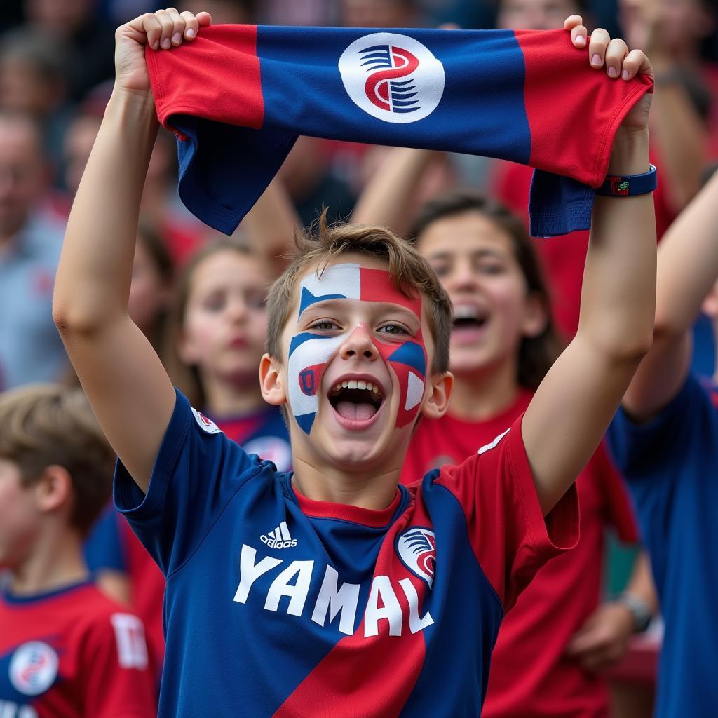 Fan Waving Yamal Rally Towel