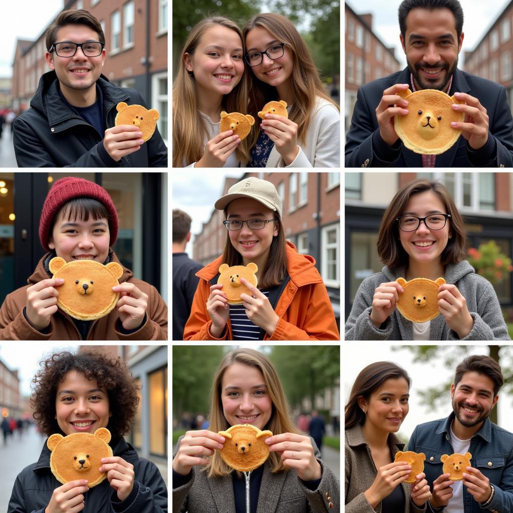 Fans Around the World Enjoying Bear Pancakes