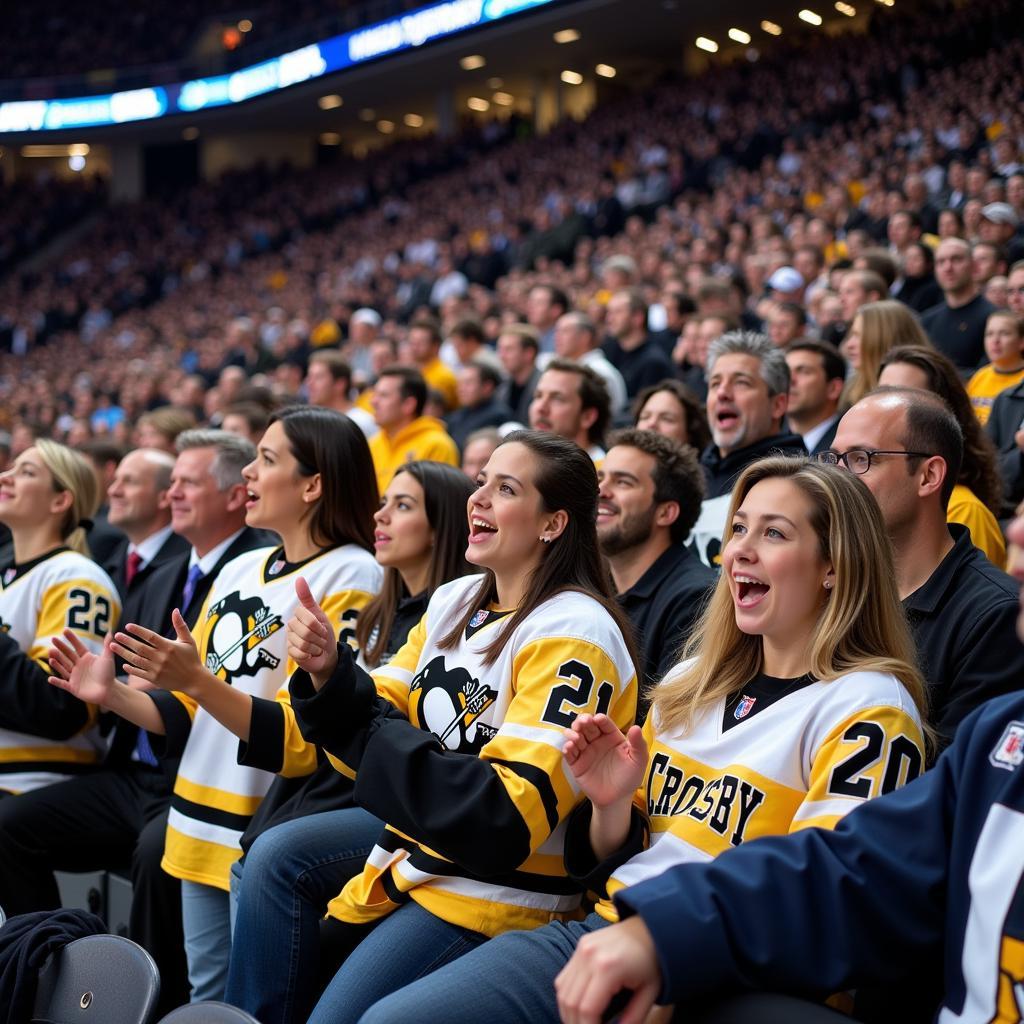 Fans show their support in Crosby Winter Classic jerseys