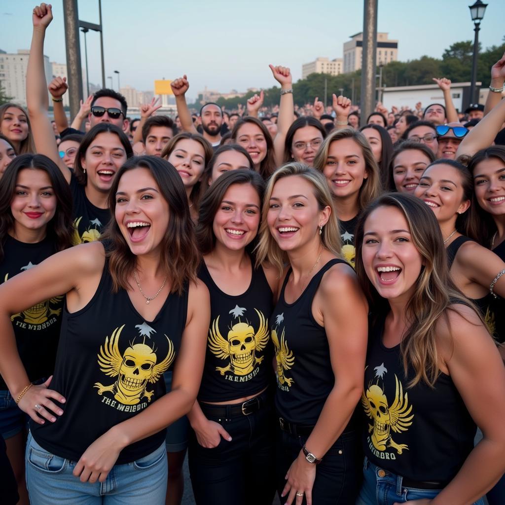 Yamal Fans Wearing Tank Tee Kits