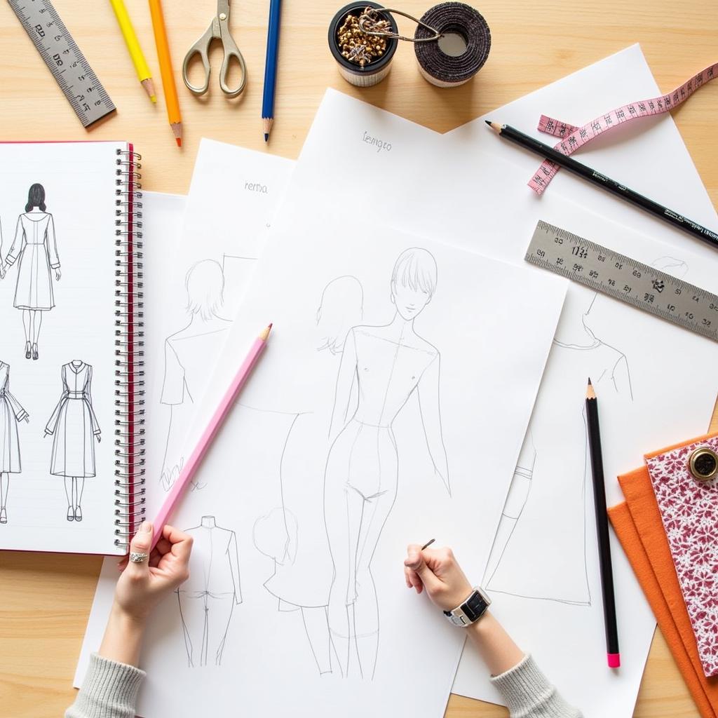 Essential Tools in a Fashion Design Kit