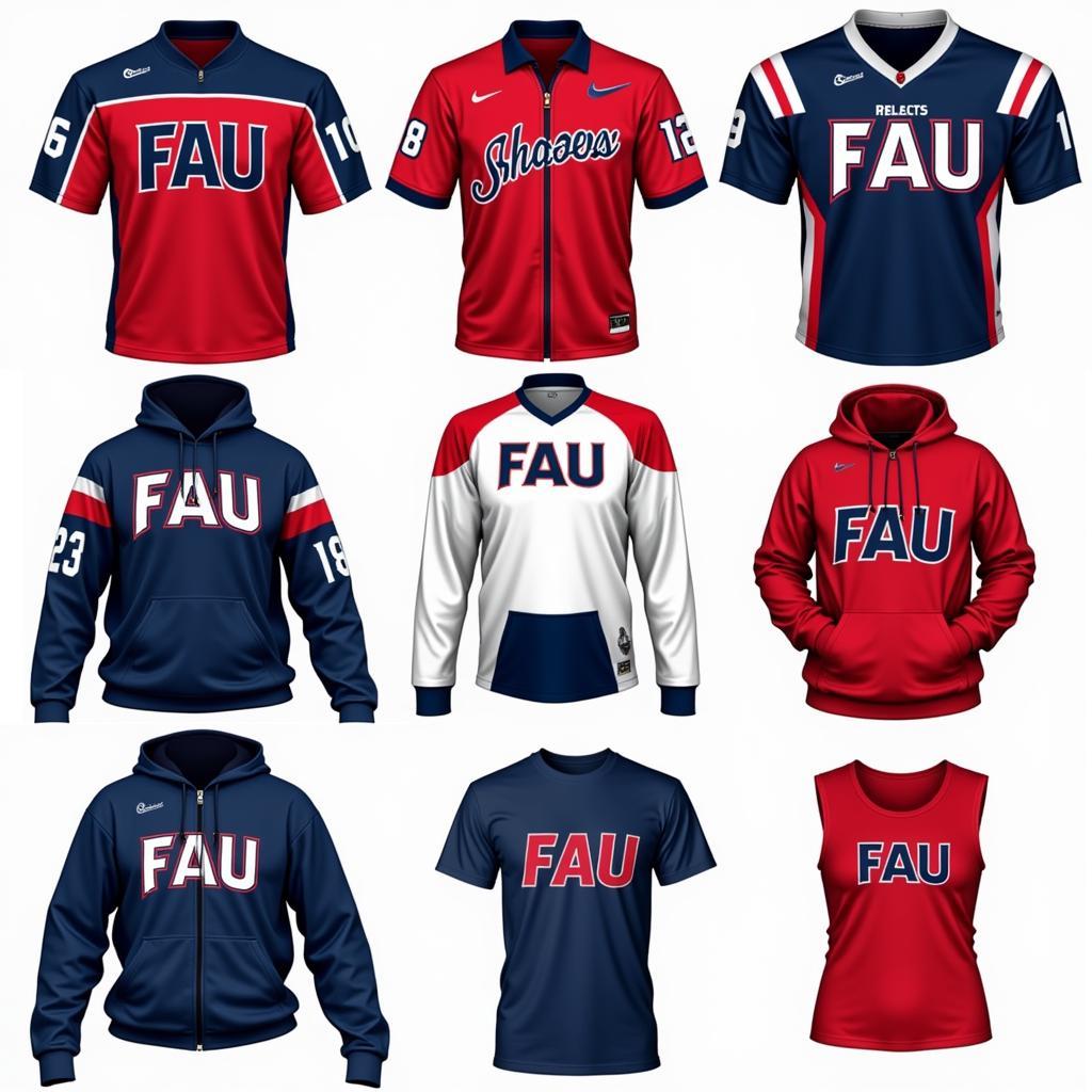 FAU Football Shirt Style Guide