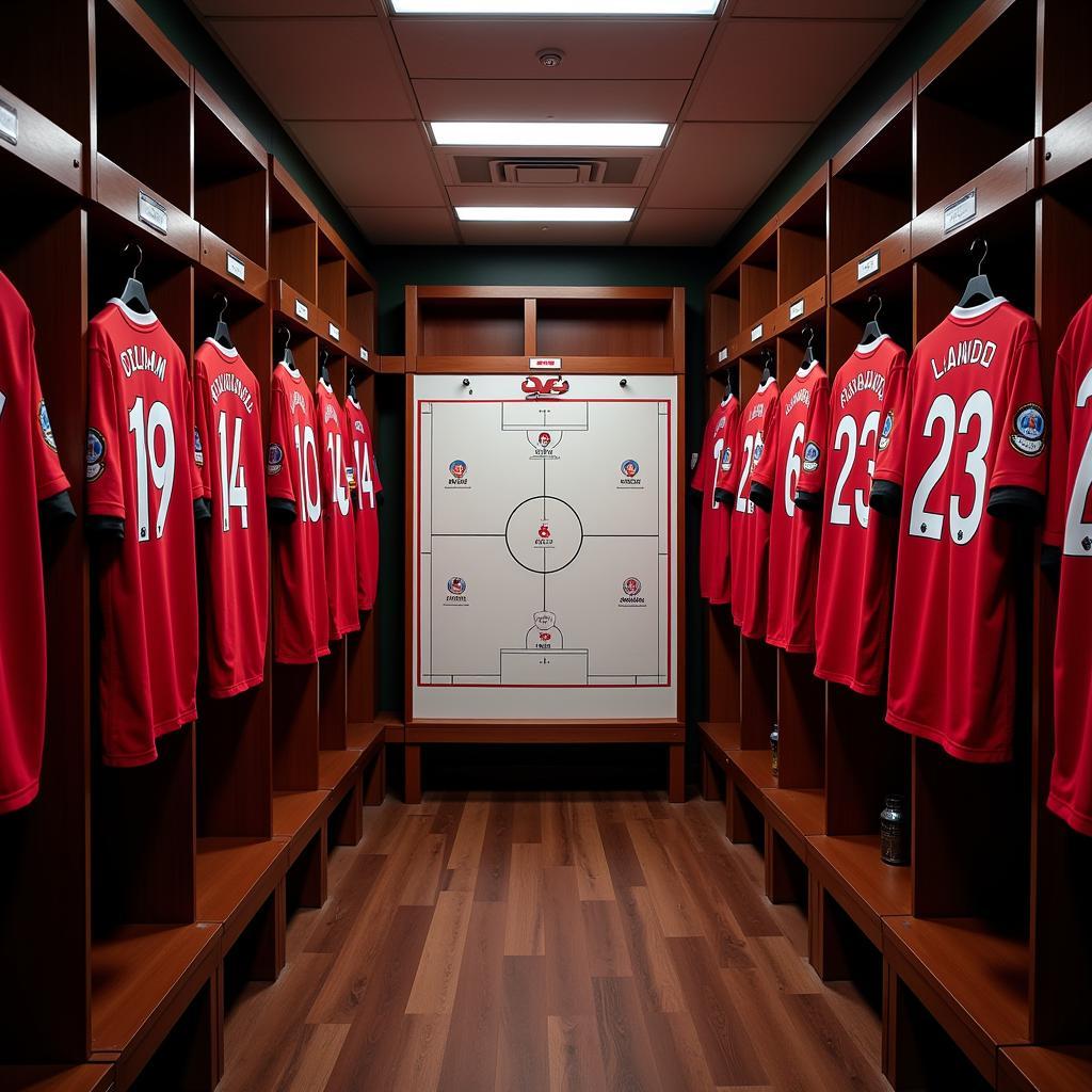 Feyenoord dressing room tour