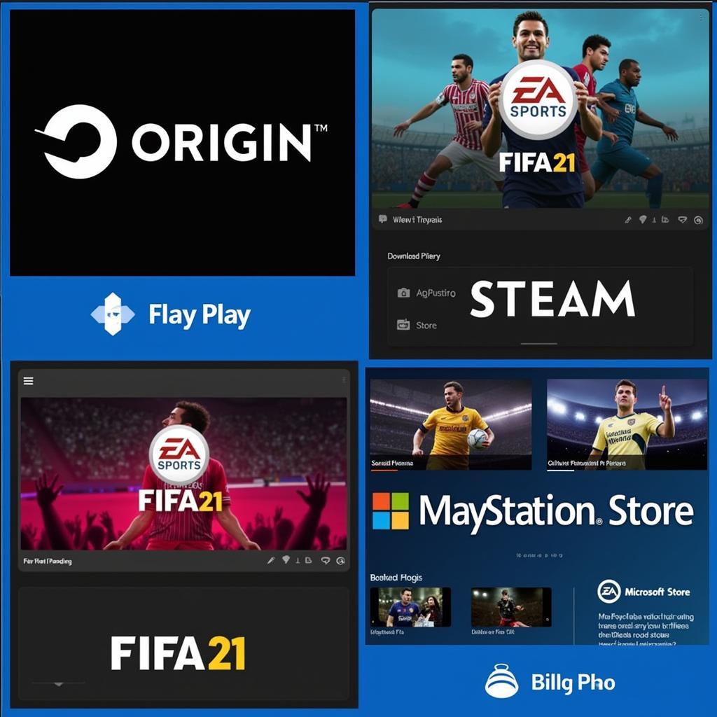 FIFA 21 Download Platforms