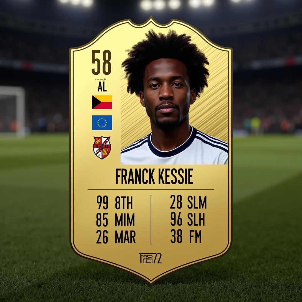 Franck Kessie FIFA 21 Player Card