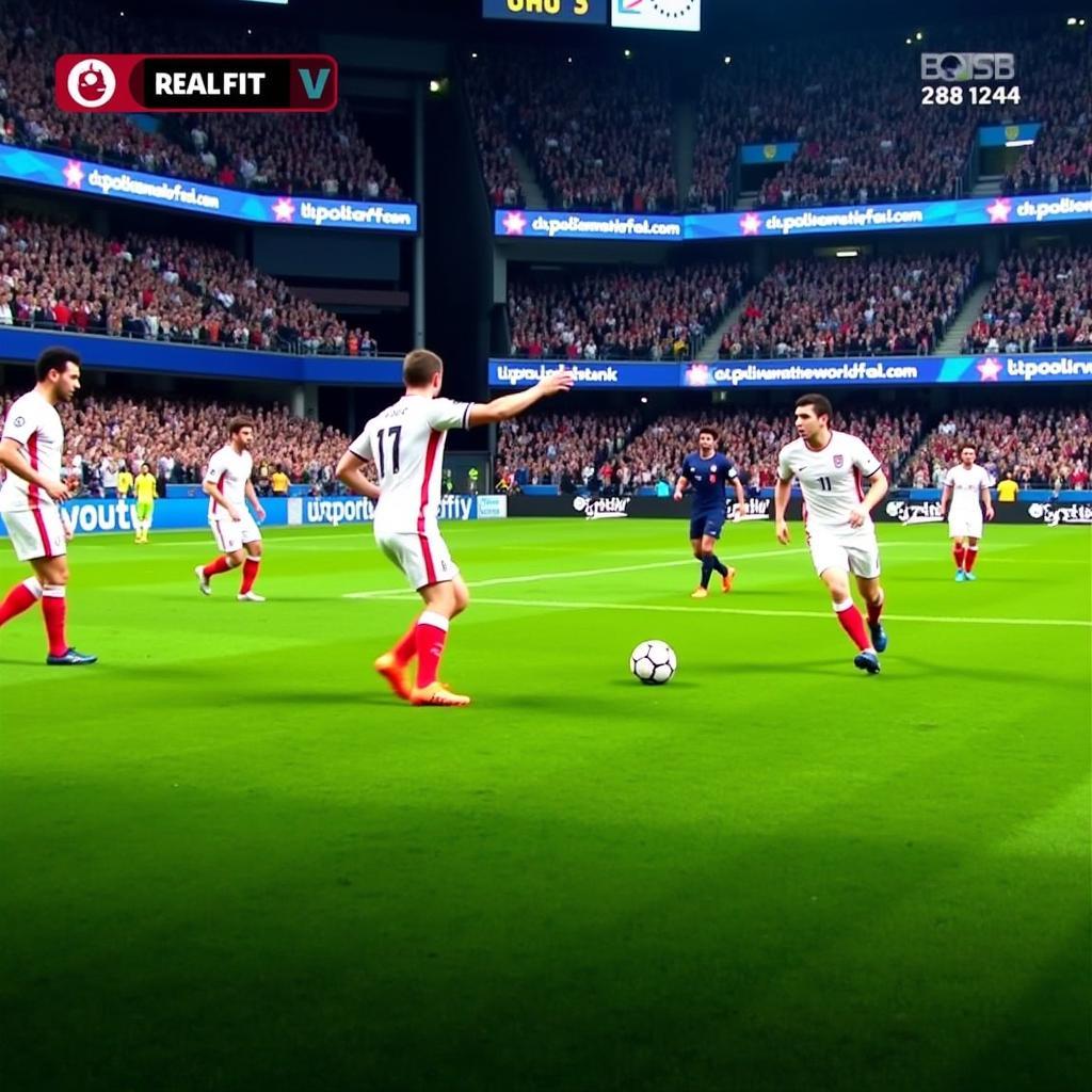 FIFA World Cup 2014 gameplay screenshot