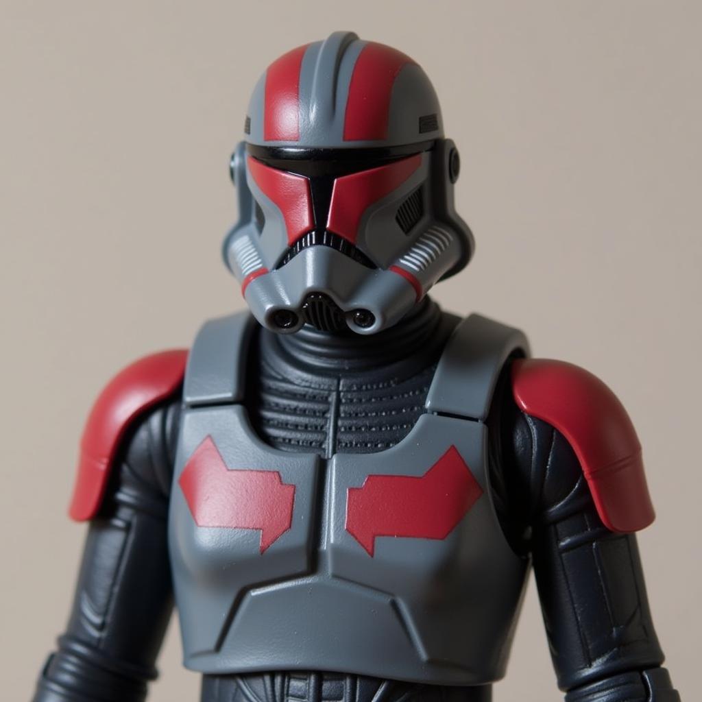 First Order Tie Pilot Repaint Example