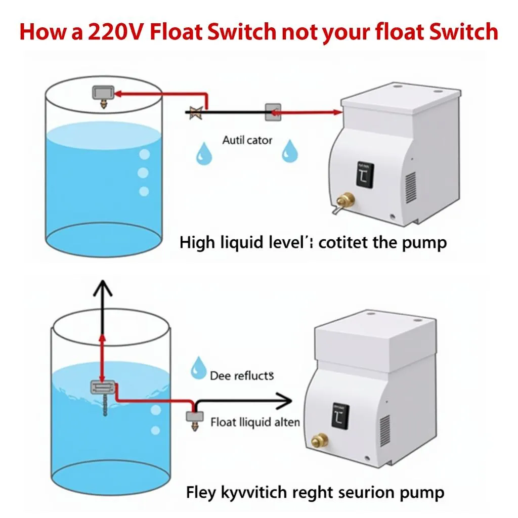 Float Switch Operation in a Water Tank