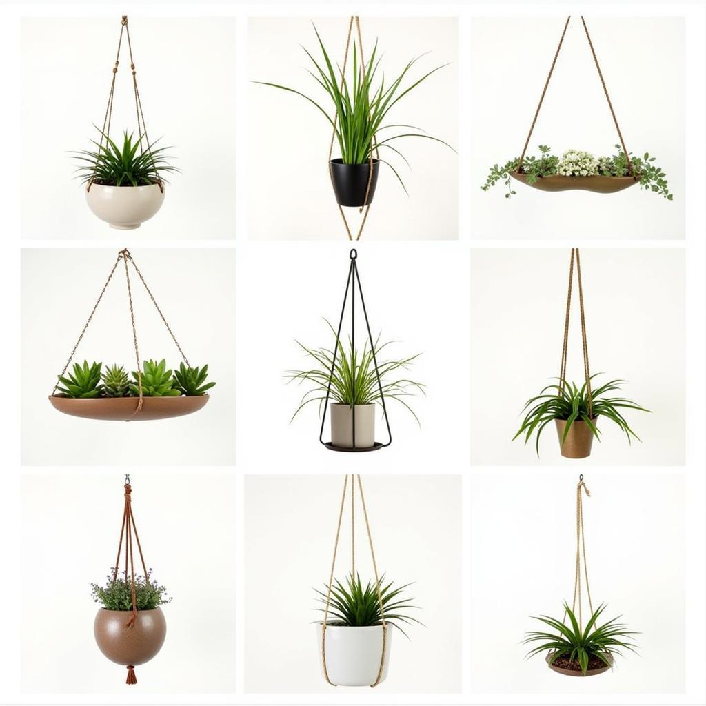 Variety of Floating Planters