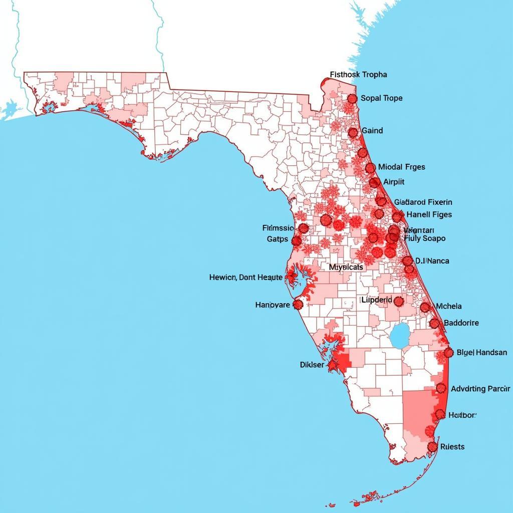 Map of Gaming Studios in Florida