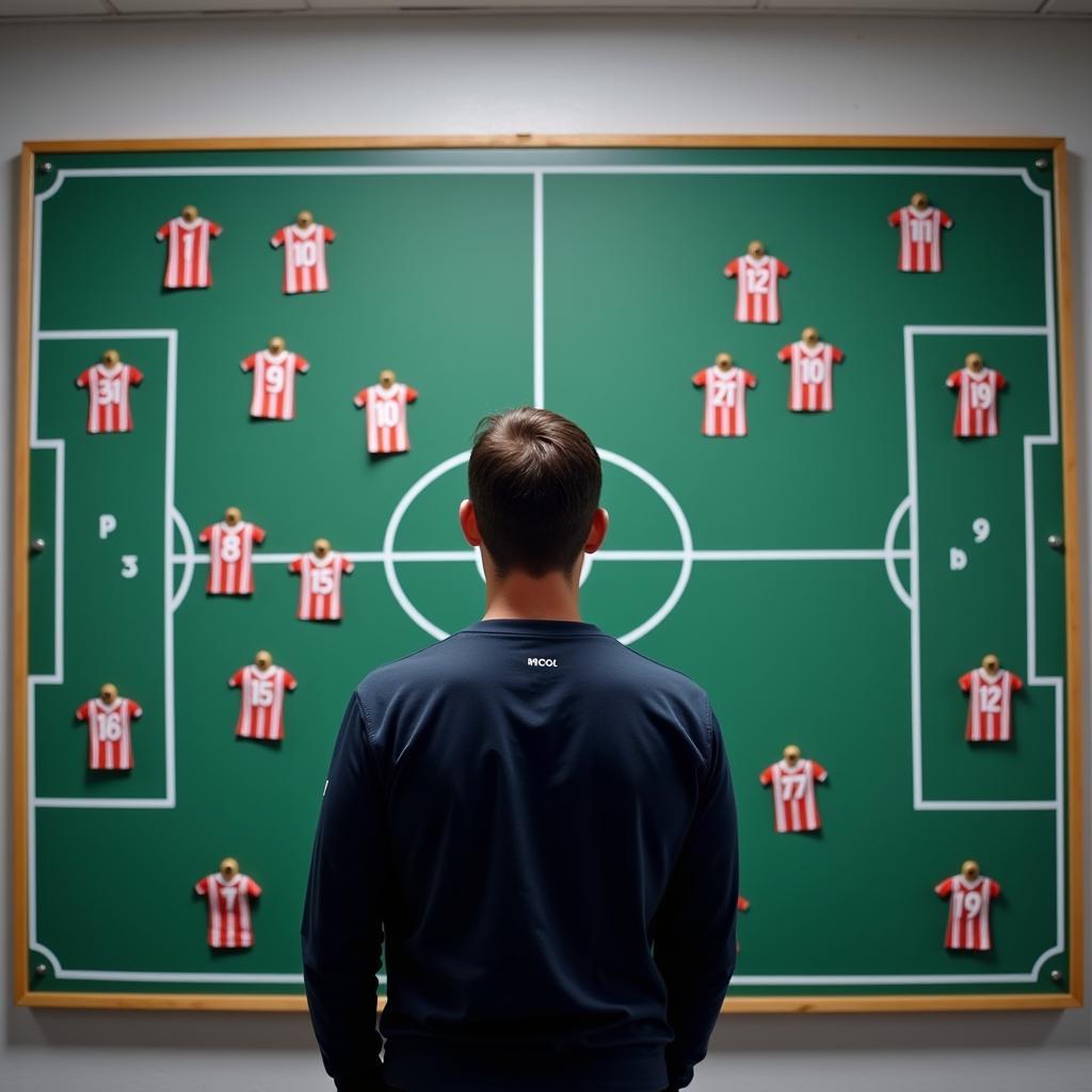 Football Tactics and the Significance of Numbers