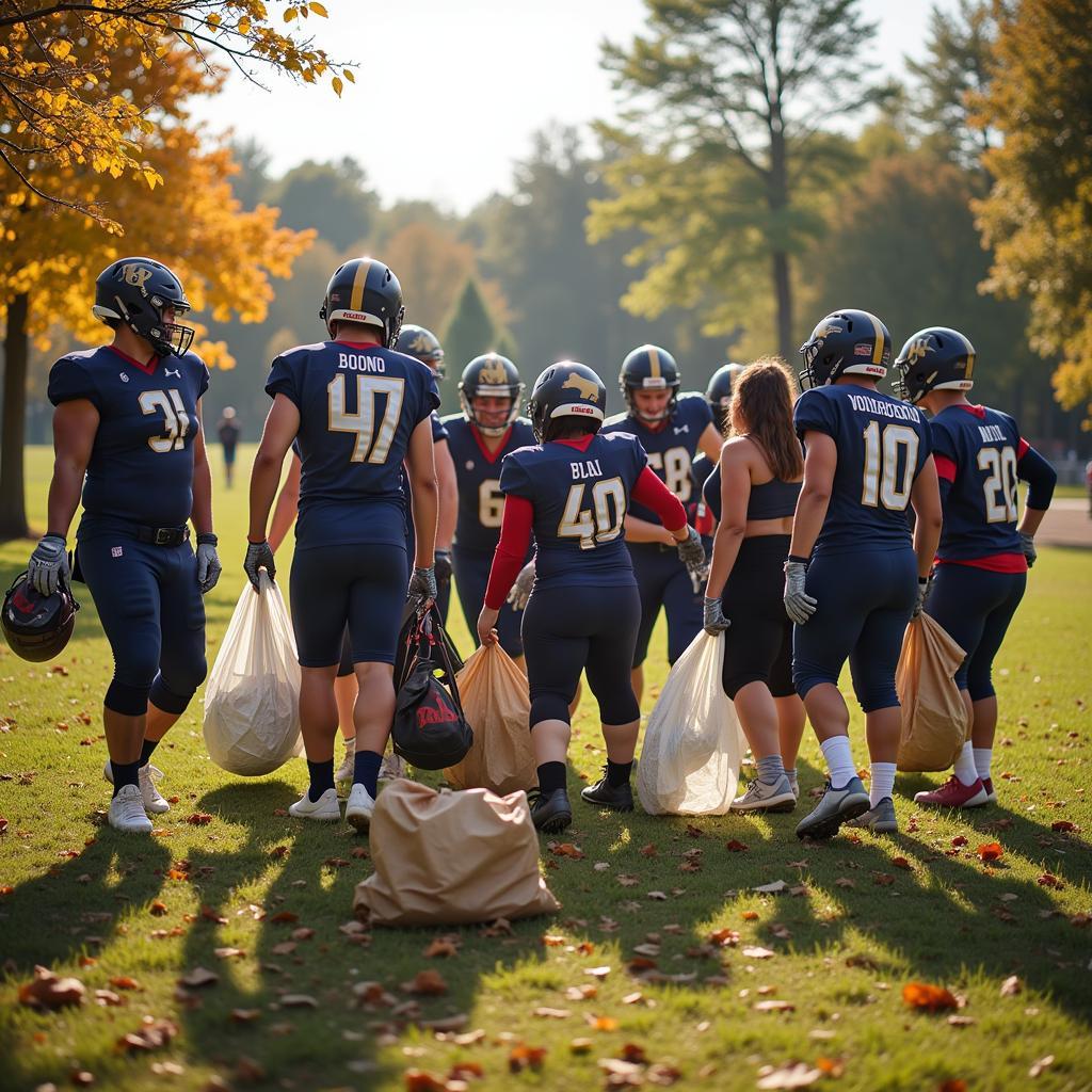 Football Team Volunteering