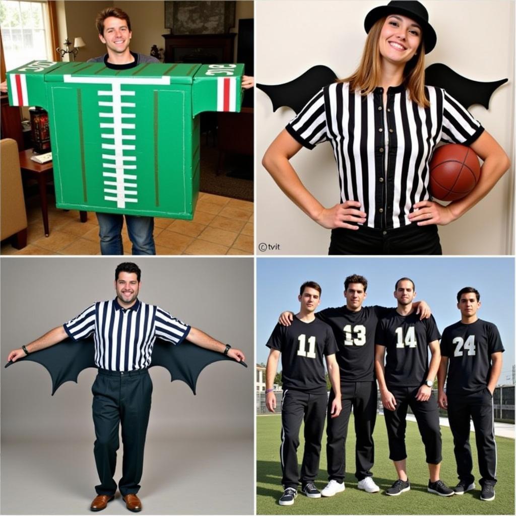 Creative Football-Themed Costumes