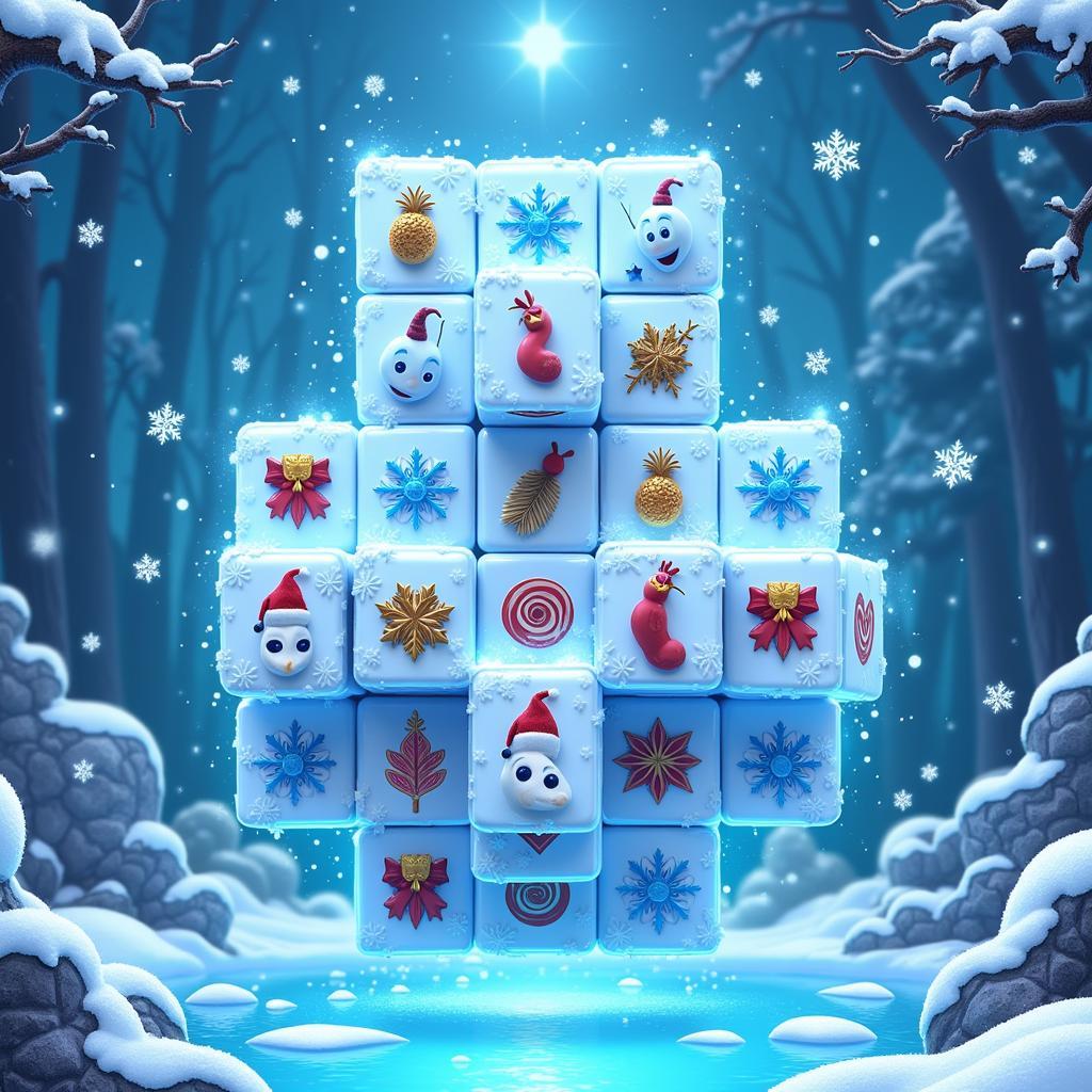 Frozen Mahjong Online Gameplay