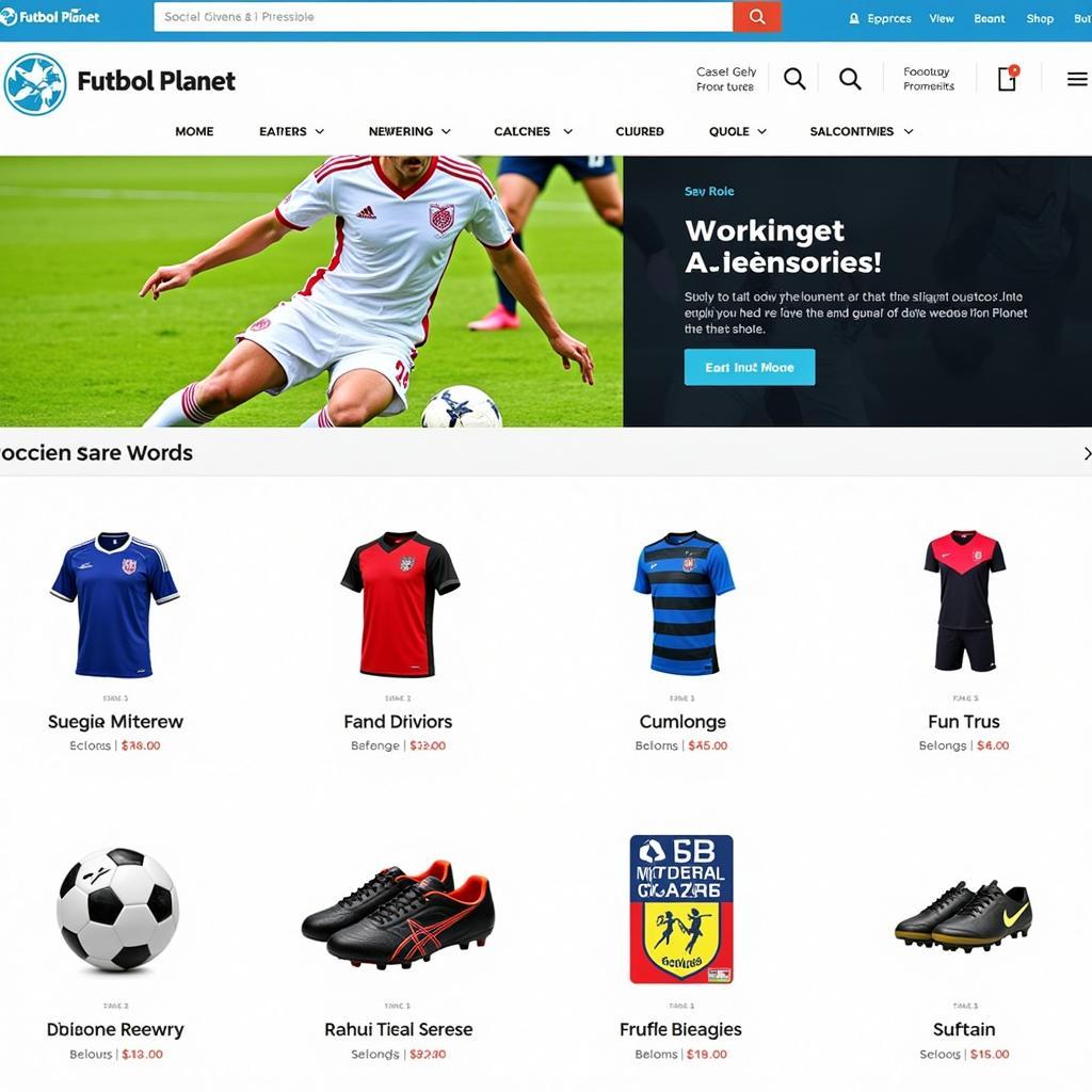 Futbol Planet Homepage