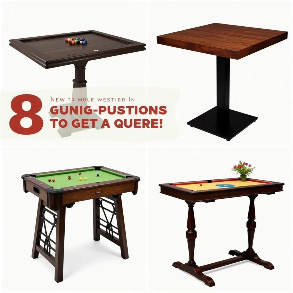 Choosing the Right Game Dining Table