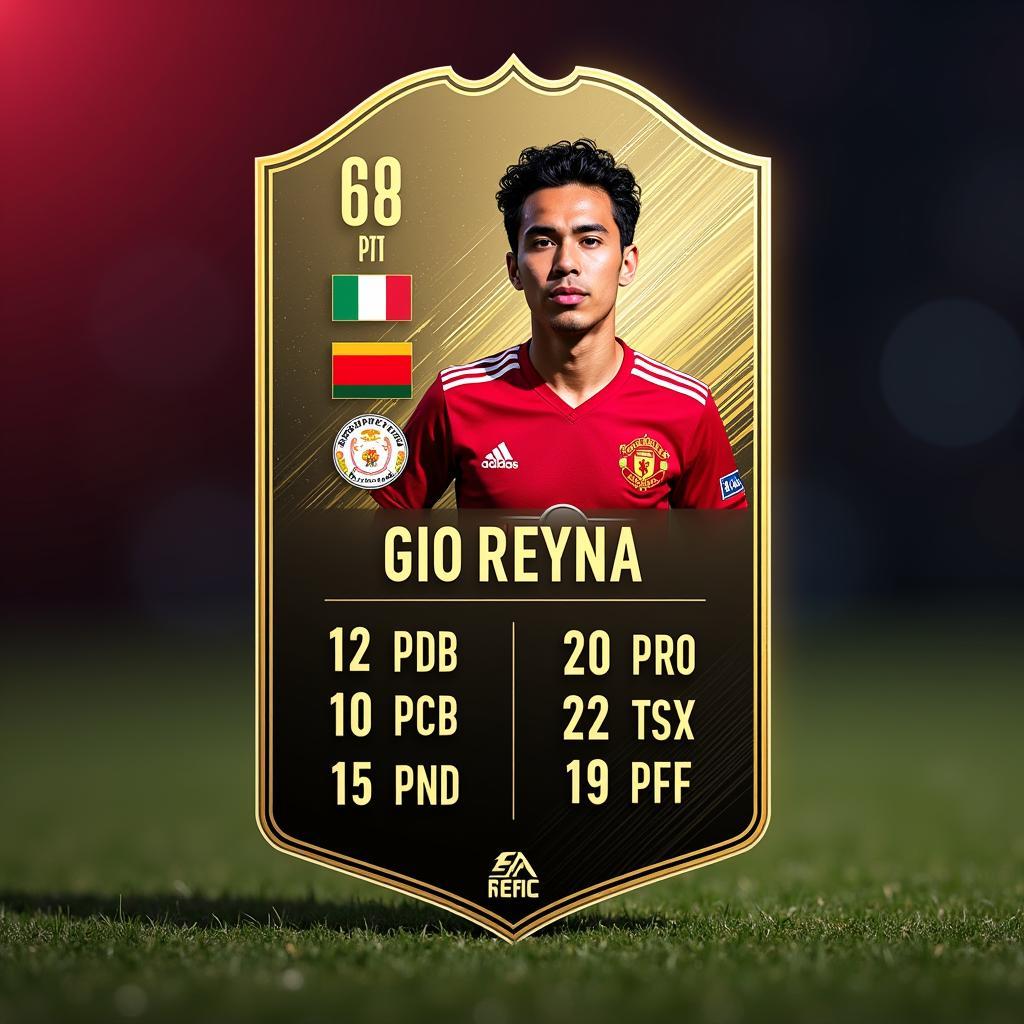 Gio Reyna FIFA 24 Player Card