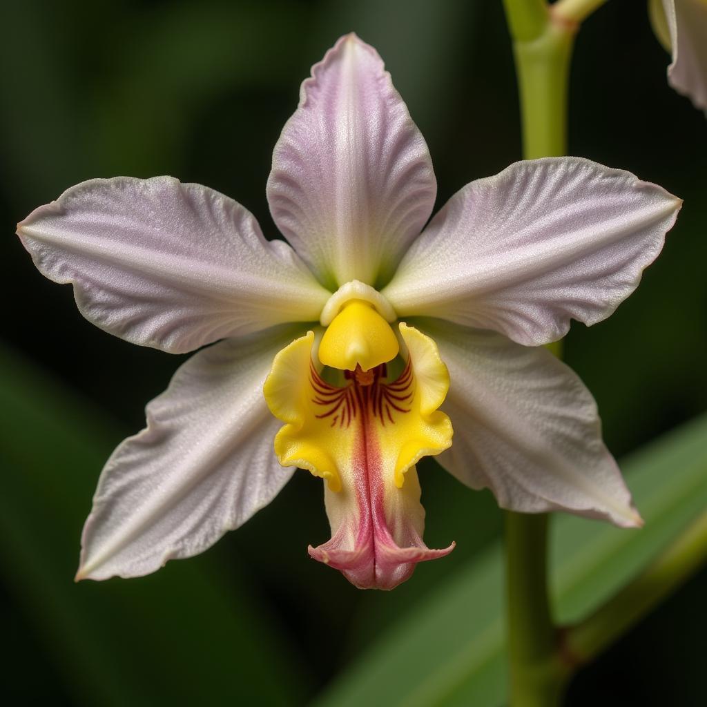 Ground Orchid Close-Up