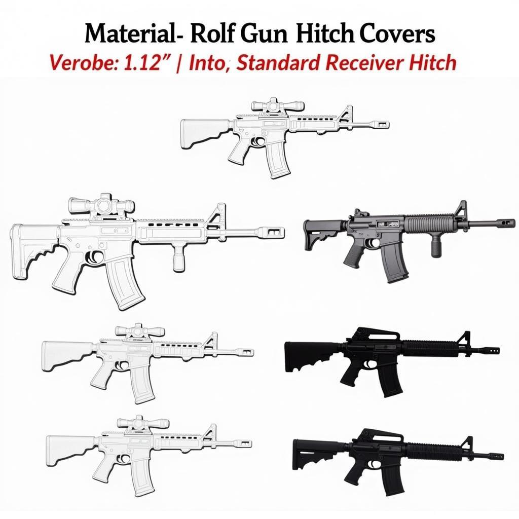 Different Types and Styles of Gun Hitch Covers