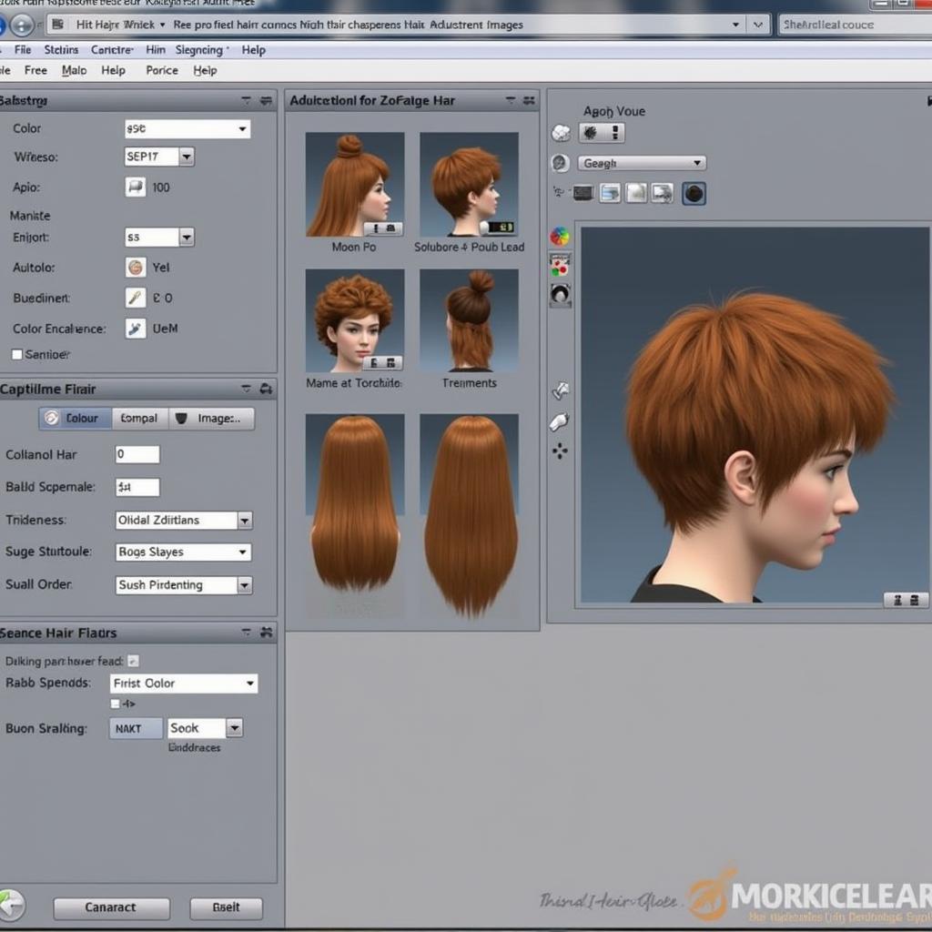 Hair Capture Software Interface