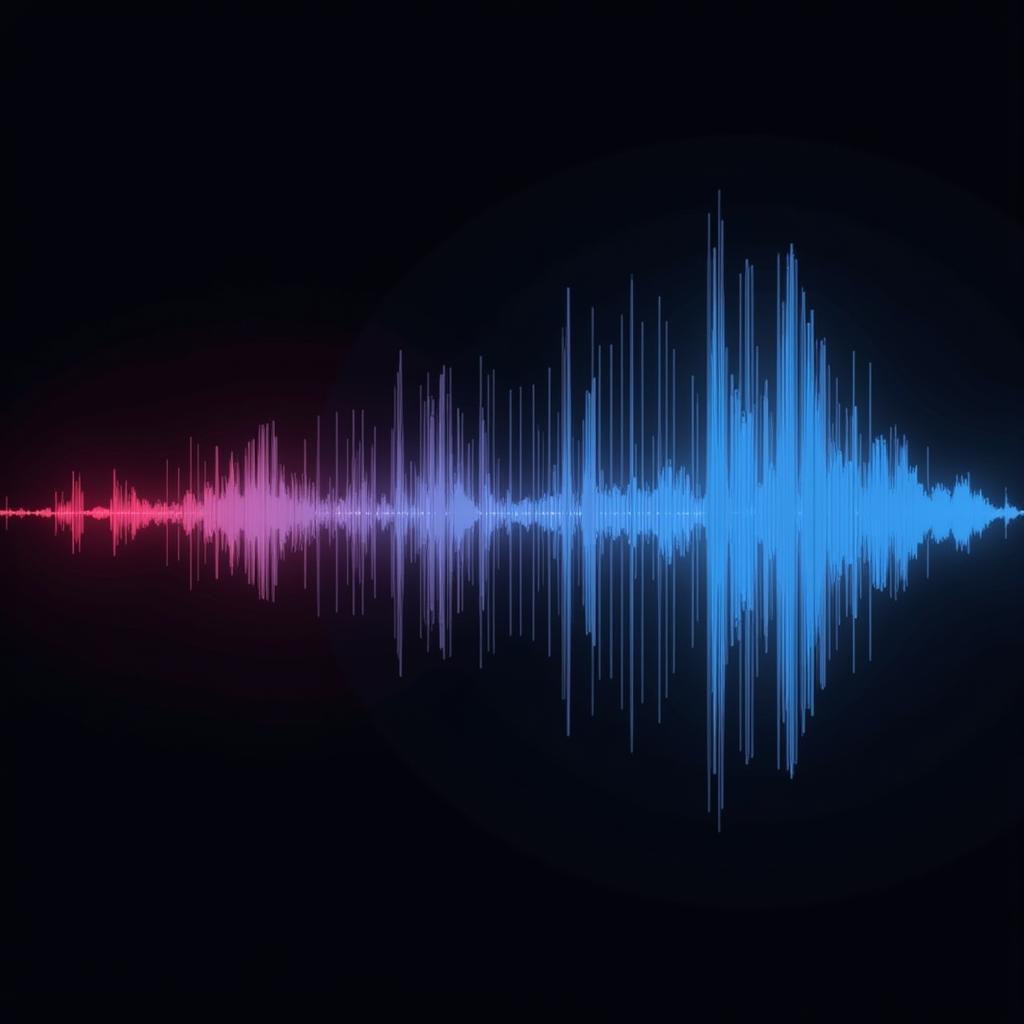 Sound wave visualization of a headshot sound effect