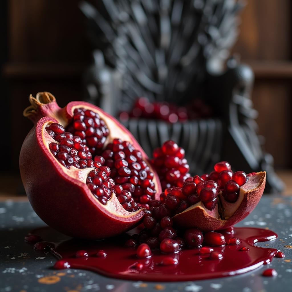 Pomegranate Symbolism in House of the Dragon