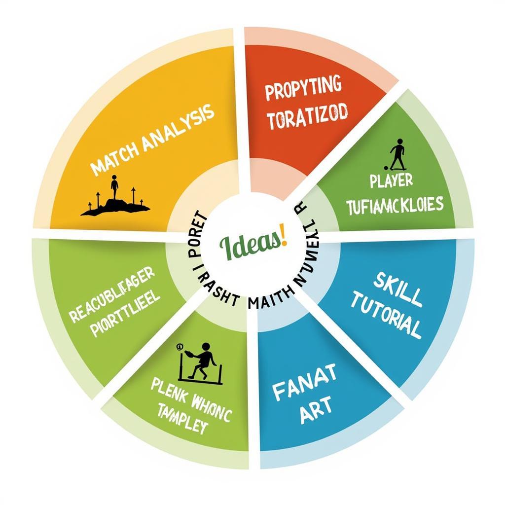 Idea Wheel for Football Content