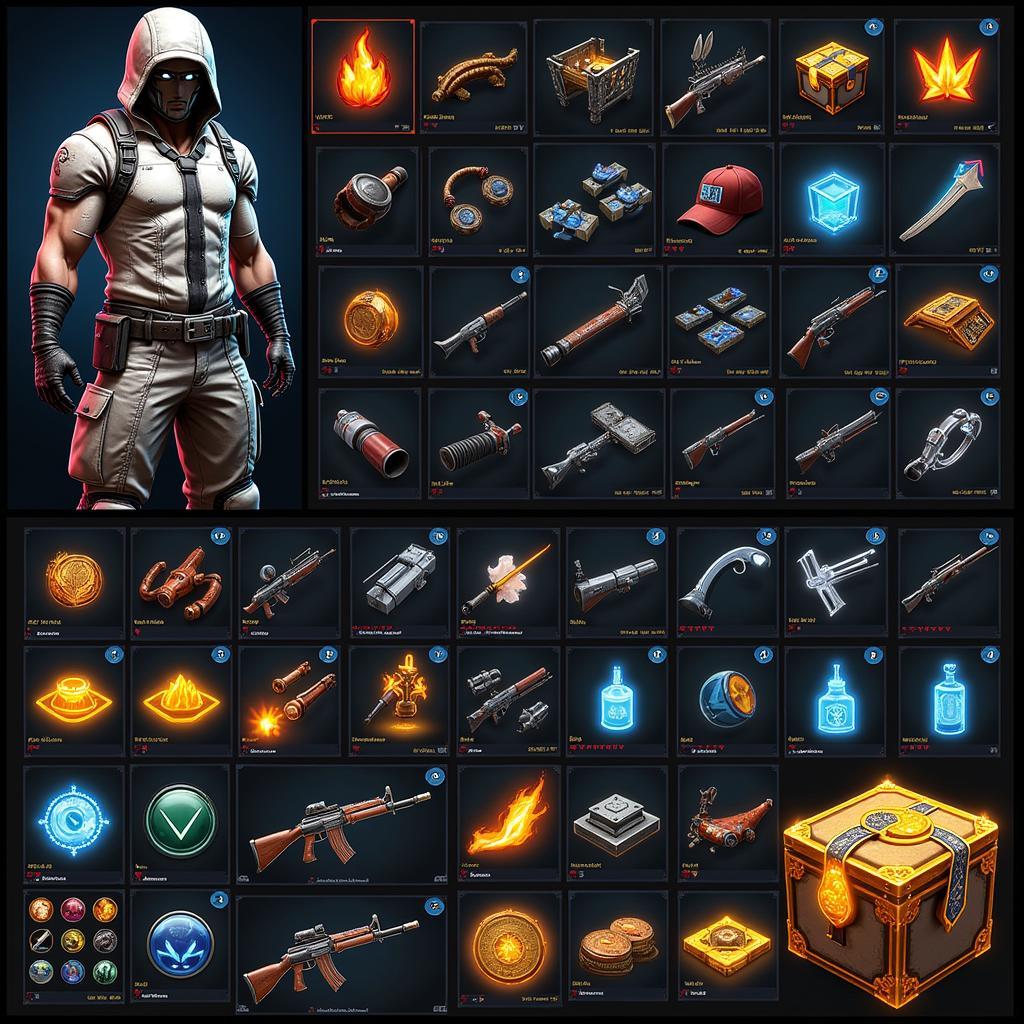 Examples of In-Game Items