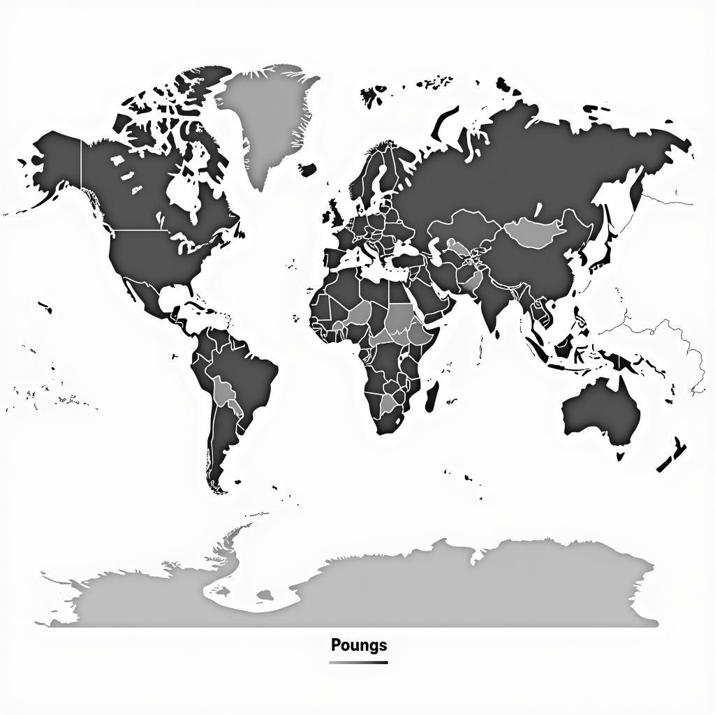 Map highlighting countries using different measurement systems