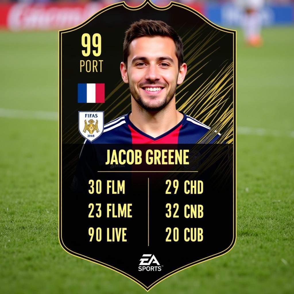 Jacob Greene FIFA 23 Player Card