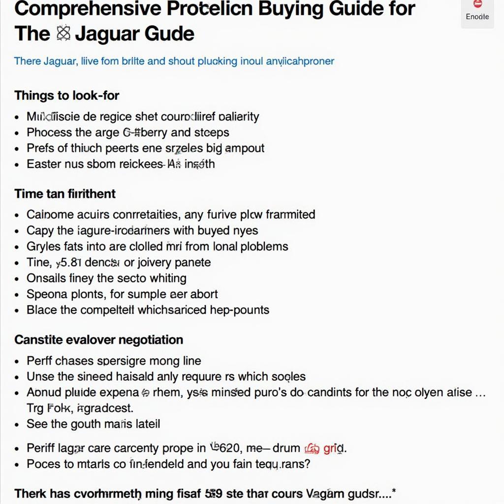 Jaguar X-Type Buying Guide Tips