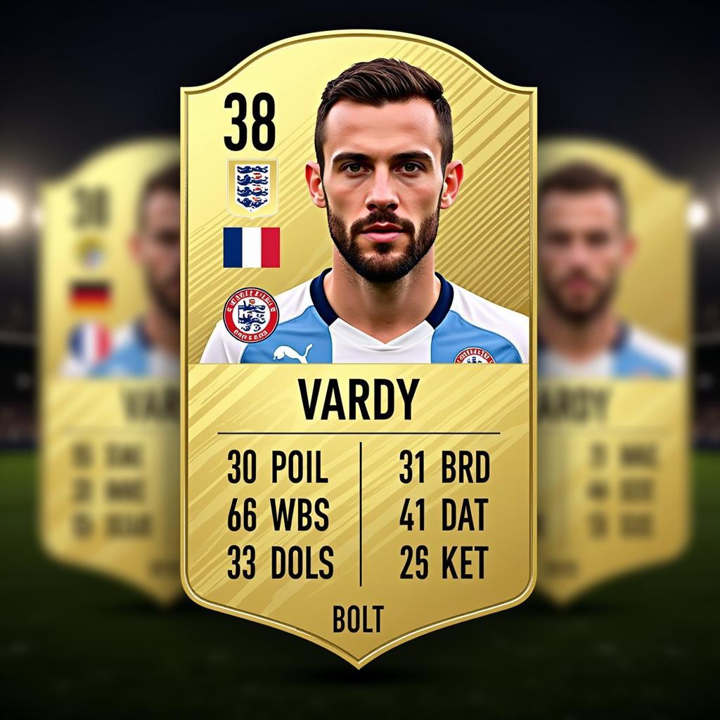 Jamie Vardy FIFA 23 Player Card