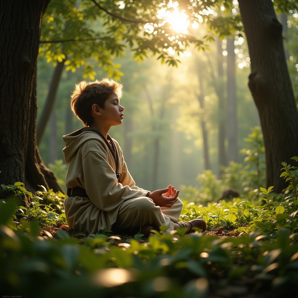 Padawan in Meditation