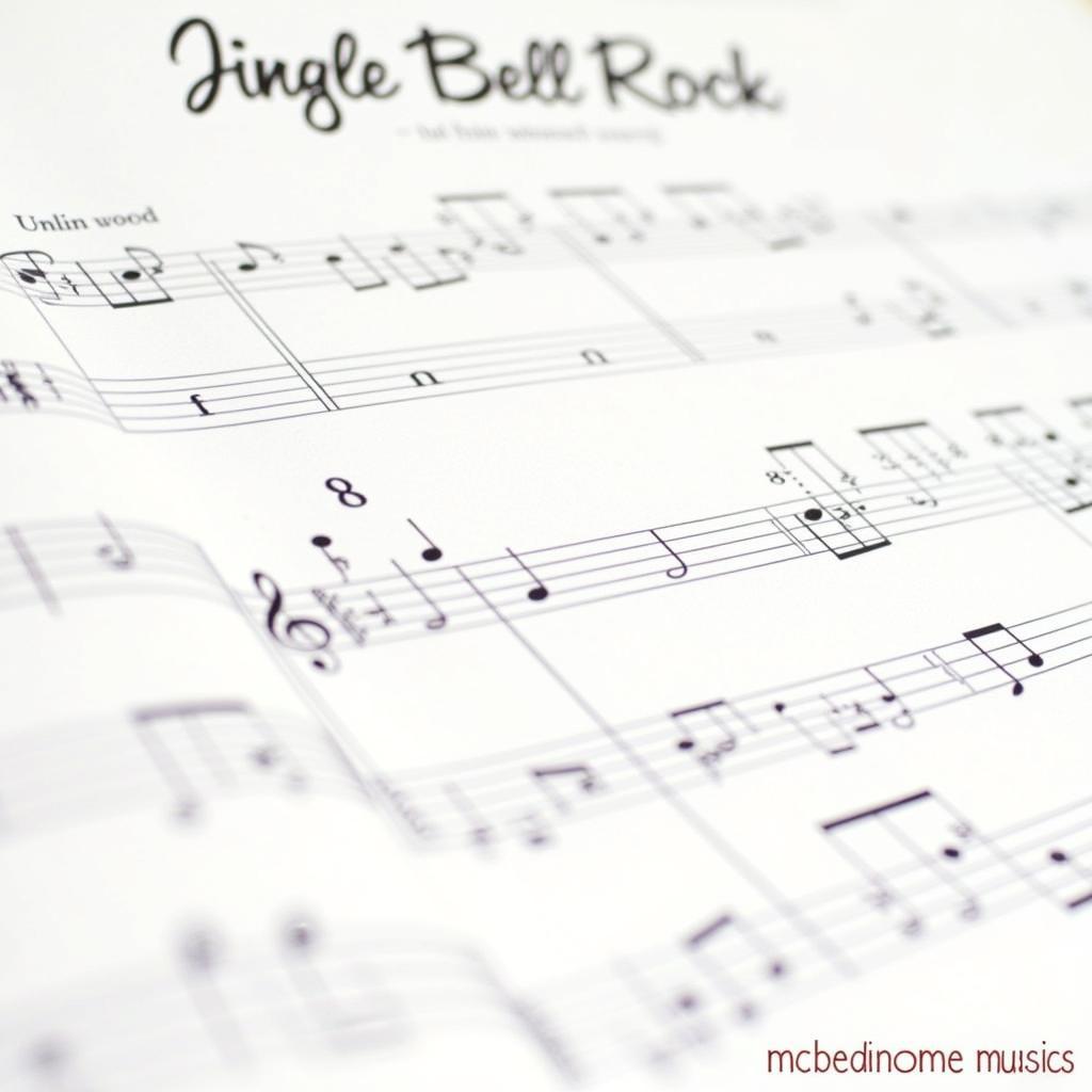 Jingle Bell Rock Sheet Music for Beginner