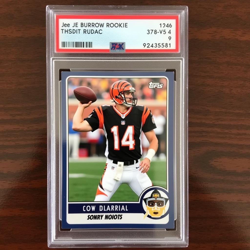 Joe Burrow Rookie Card Graded PSA 10