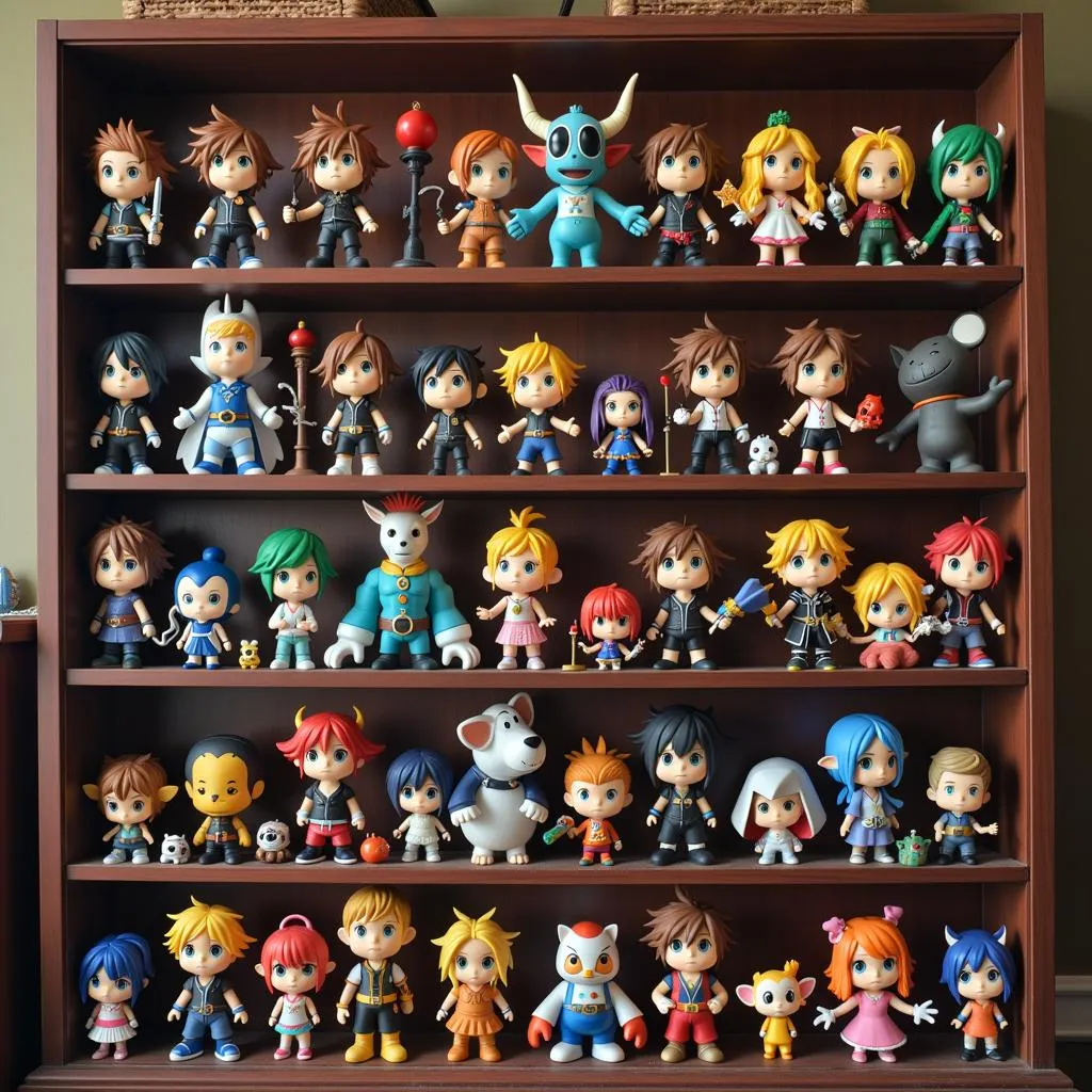  Kingdom Hearts Bring Arts Display Collection