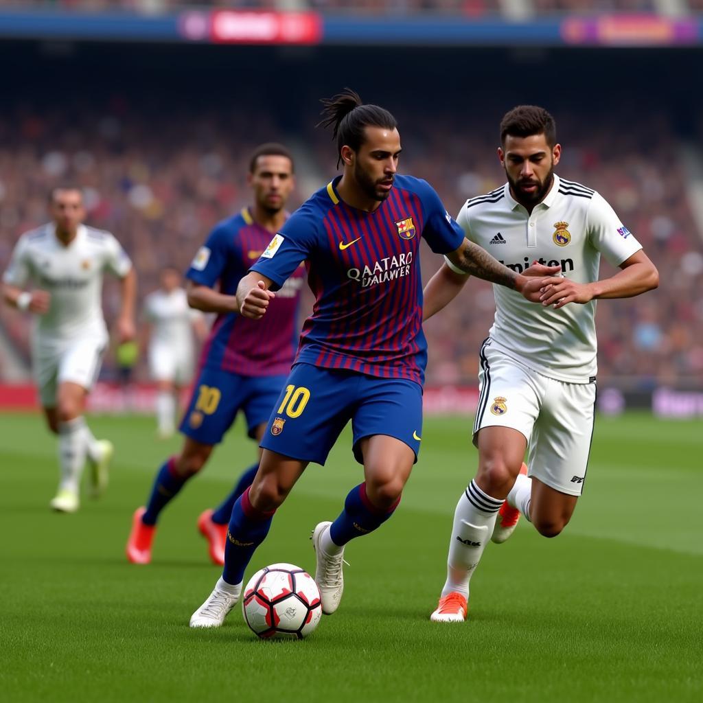 Lamine Yamal FIFA 24 Barcelona Gameplay