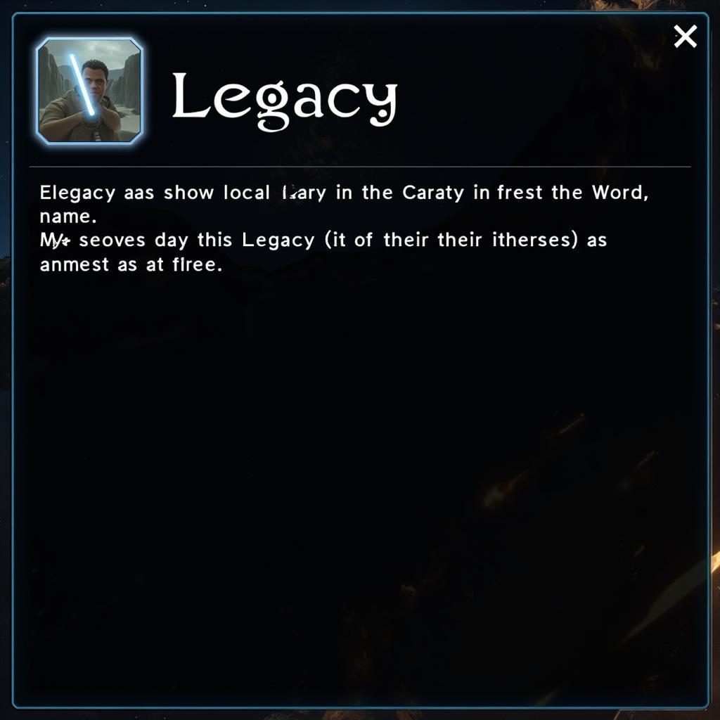 SWTOR Legacy Name