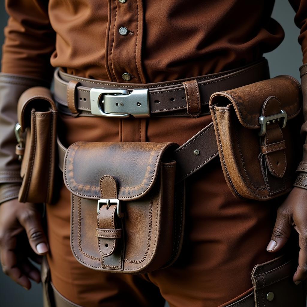 Close-up of Luke's Utility Belt