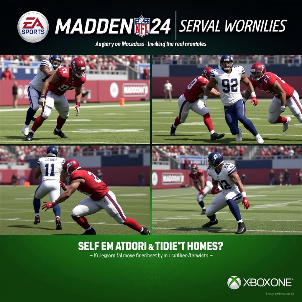 Madden 24 Gameplay on Xbox One